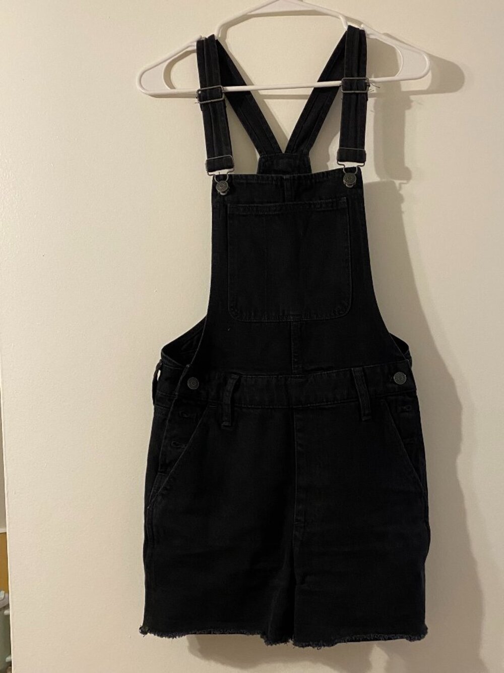 Madewell Denim Overall Shorts